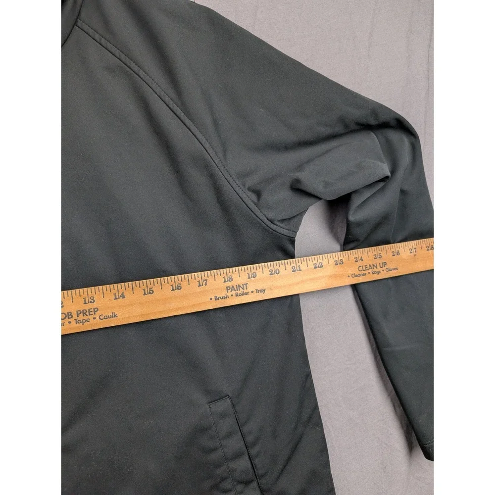 32 Degrees Heat Mens Softshell Hooded Jacket Black Medium Full Zip